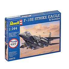 Revell Starter Kit letadlo 73972 - F-15E Strike Eagle & bombs (1:144)