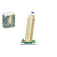 KOCO Stavebnice mini KOCO Věž v Pise plast 548 ks v krabičce 13x16,5x7cm