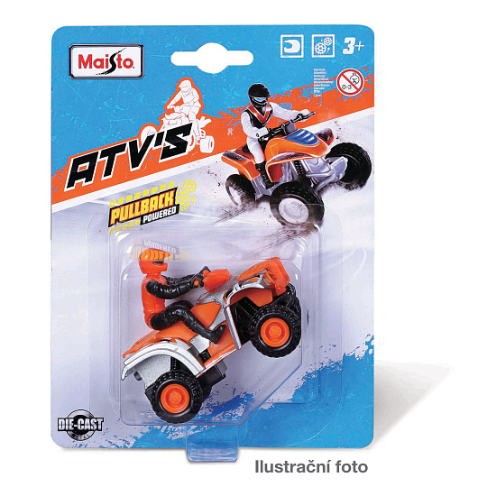 Maisto M. ATV´s, assort, blister Maisto M. ATV´s, assort, blister