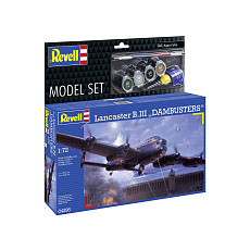 Revell ModelSet letadlo 64295 - Avro Lancaster B.III "Dambusters" (1:72)
