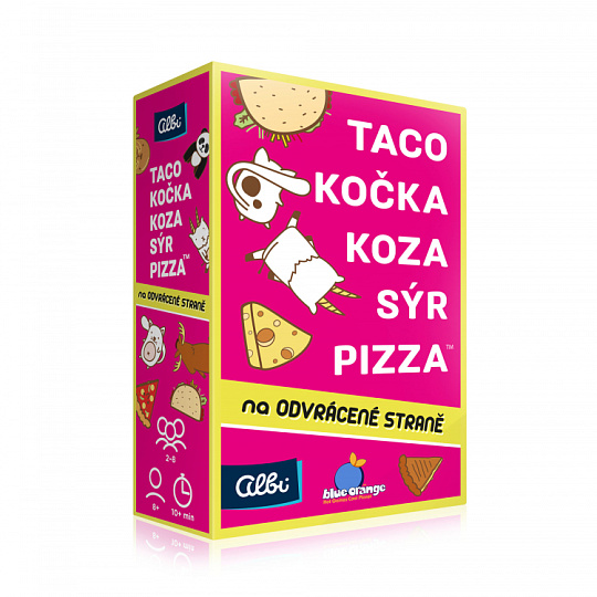 Albi Taco, kočka, koza, sýr, pizza na odvrácené straně Albi Taco, kočka, koza, sýr, pizza na odvrácené straně