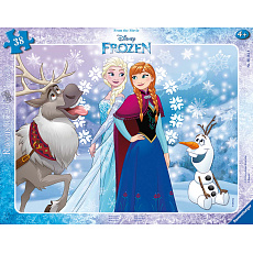 Ravensburger Frozen Ravensburger dětské puzzle Disney Frozen Ledové království 30-48 dílků Ravensburger Frozen Ravensburger dětské puzzle Disney Frozen Ledové království 30-48 dílků