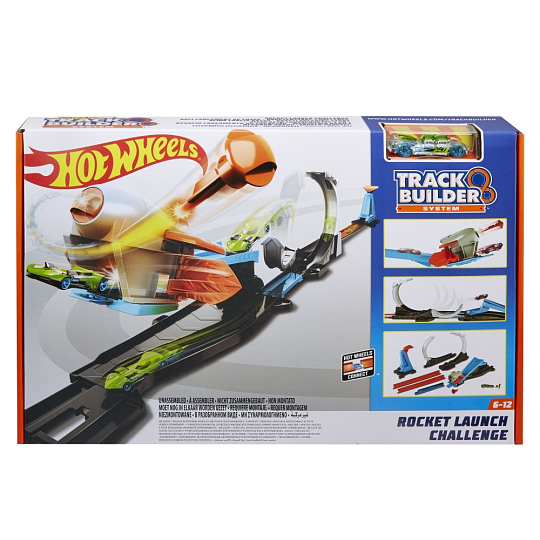 Hot Wheels TRACK BUILDER VÝZVA SE SMYČKOU
