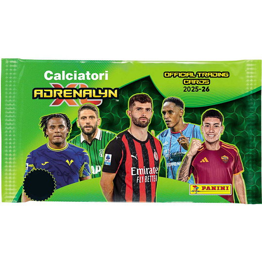 Panini SERIE A 2025/2026 - ADRENALYN karty Panini SERIE A 2025/2026 - ADRENALYN karty