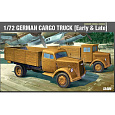 Academy Model Kit military 13404 - GERMAN CARGO TRUCK E/L (1:72)