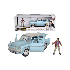 Jada Harry Potter Auto Ford Anglia 1959 1:24 s figurkou Harryho Pottera Jada Harry Potter Auto Ford Anglia 1959 1:24 s figurkou Harryho Pottera