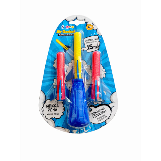 Sporto Mac Toys SPORTO Air Rocket Vystřelovací raketa Sporto Mac Toys SPORTO Air Rocket Vystřelovací raketa