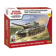 Zvezda Model Kit tank 7432 - Leopard 1A5 German Main Battle Tank (1:100)