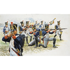 Italeri Model Kit figurky 6002 - FRENCH LINE INFANTRY (NAP.WARS) (1:72)