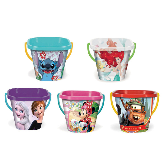 Kbelík čtvercový Disney 2L plast mix druhů 19x17cm Wader Kbelík čtvercový Disney 2L plast mix druhů 19x17cm Wader