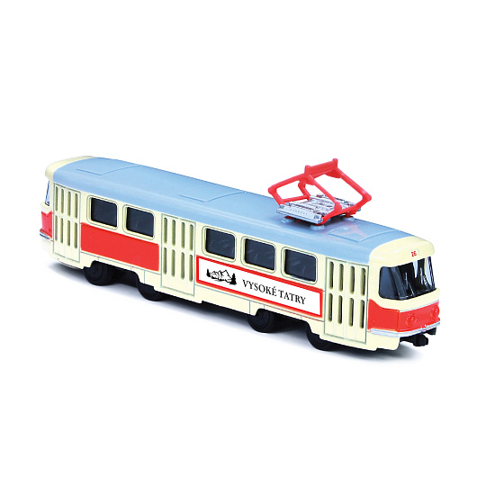 Rappa Kovová retro tramvaj 16 cm VYSOKÉ TATRY