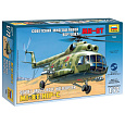 Zvezda Model Kit vrtulník 7230 - MIL MI-8T Soviet Helicopter (1:72)