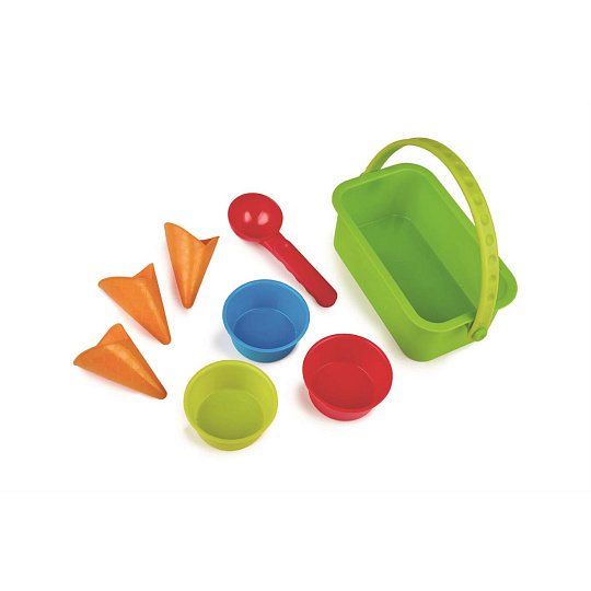 Hape Hračky na písek - Zmrzlinářský set Hape Hračky na písek - Zmrzlinářský set