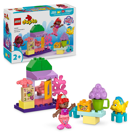 LEGO Duplo 10420 Ariel a Šupinka – stánek s kávou LEGO Duplo 10420 Ariel a Šupinka – stánek s kávou