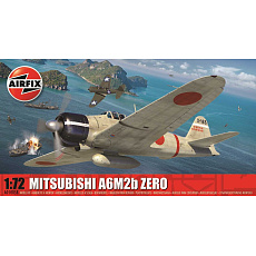 Airfix Classic Kit letadlo A01005B - Mitsubishi A6M2b Zero (1:72)