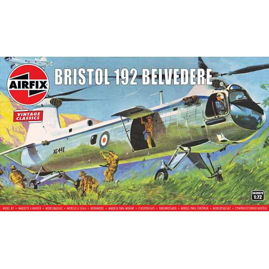 Airfix Classic Kit VINTAGE vrtulník A03002V - Bristol 192 Belvedere (1:72) Airfix Classic Kit VINTAGE vrtulník A03002V - Bristol 192 Belvedere (1:72)