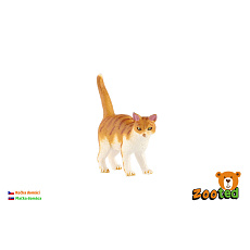 Kočka domácí zooted plast 6cm 