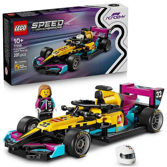 LEGO Speed Champions 77258 Závodní auto LEGO® F1 ACADEMY™ LEGO Speed Champions 77258 Závodní auto LEGO® F1 ACADEMY™