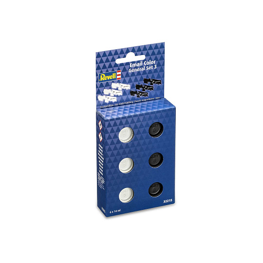 Revell Sada barev Email Color 32215 - General Set 3 - Matt (6 x 14ml) Revell Sada barev Email Color 32215 - General Set 3 - Matt (6 x 14ml)