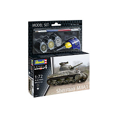 Revell ModelSet tank 63290 - Sherman M4A1 (1:72)