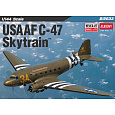 Academy Model Kit letadlo 12633 - USAAF C-47 Skytrain (1:144)