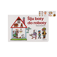 Knížka Šiju boty do roboty CZ text 24x16cm 24m+