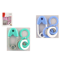 Profibaby Chrastítko 2ks plast v krabičce 13x16cm 0m+