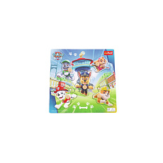 Vkládačka/Puzzle deskové obrysové Tlapková patrola/Paw Patrol 22x22cm ve fólii 18m+