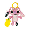 Clementoni Disney baby - Plyšová hrkálka, hryzátko STITCH ANGEL