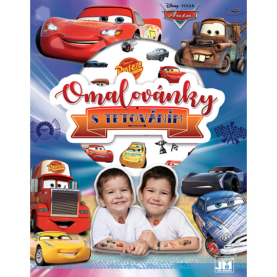 Jiri Models Omalovánka s tetováním CARS - Auta