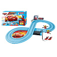 Carrera First Auta/Cars 2,4m plast Autodráha + 2 auta na baterie v krabici 50x30x8cm