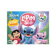 Sešit Lepím si znovu a znovu Lilo & Stitch se samolepkami a omalovánkami