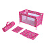 Teddies Postýlka pro panenky kov/plast v tašce 53x32x32cm v sáčku