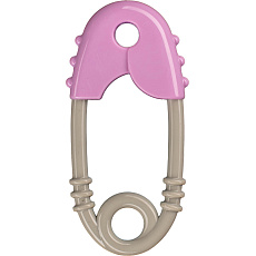 Rappa Chrastítko špendlík-růžovo-šedý