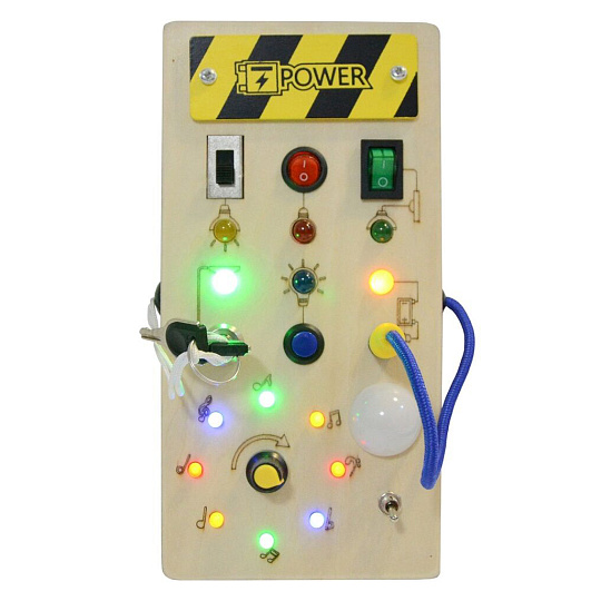 Rappa 2Kids Toys LED busy board Rappa 2Kids Toys LED busy board