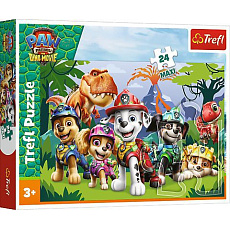 Trefl Puzzle Maxi 24 dílků Tlapková patrola/Paw Patrol Dino Movie:Prehistorické přátelství 60x40cm v krab Trefl Puzzle Maxi 24 dílků Tlapková patrola/Paw Patrol Dino Movie:Prehistorické přátelství 60x40cm v krab
