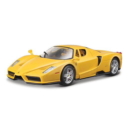 Bburago - RACE+PLAY, Enzo Ferrari, žlutá, 1:24