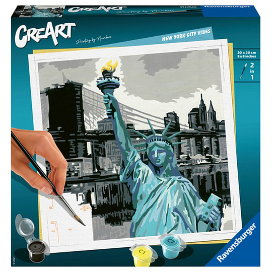 Ravensburger CreArt Pulzující New York Ravensburger CreArt Pulzující New York