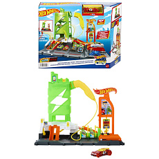 Hot Wheels CITY SUPER NABÍJECÍ STANICE