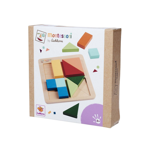 Simba Montessori Čtverce skládačka puzzle Simba Montessori Čtverce skládačka puzzle