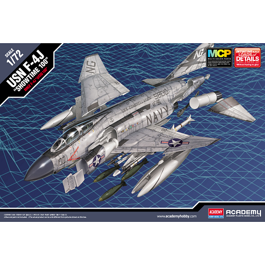 Academy Model Kit letadlo 12515 - F-4J "SHOWTIME 100" MCP (1:72)