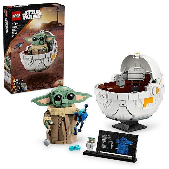 LEGO Star Wars™ 75403 Grogu™ ve vznášejícím se kočárku