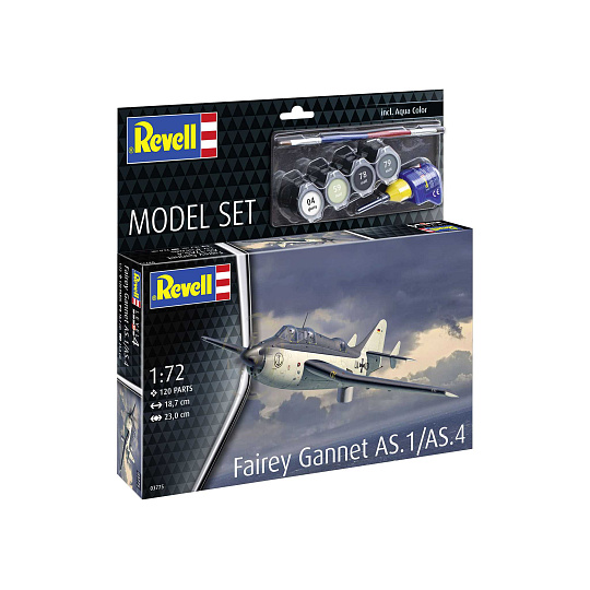 Revell ModelSet letadlo 63775 - Fairey Gannet AS.1/AS.4 (1:72)
