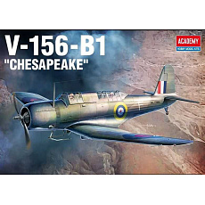 Academy Model Kit letadlo 12330 - V-156-B1 Chesapeake (1:48)