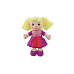 Panenka Culinka hadrová s blond vlásky látka 32cm 0m+
