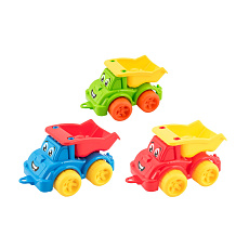 Teddies Auto stavební sklápěčka plast 3 barvy 22x13x10cm 12m+