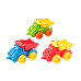 Teddies Auto stavební sklápěčka plast 3 barvy 22x13x10cm 12m+