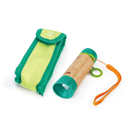 Hape Bamboo - Baterka na ruční pohon Hape Bamboo - Baterka na ruční pohon