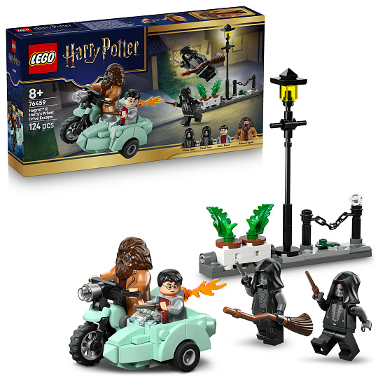 LEGO Harry Potter™ 76459 Hagrid™ a Harryho útěk ze Zobí ulice