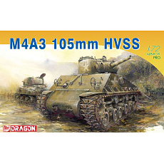 Dragon Model Kit tank 7313 - M4A3 105mm HVSS (1:72)